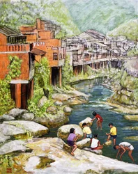 Village by the River